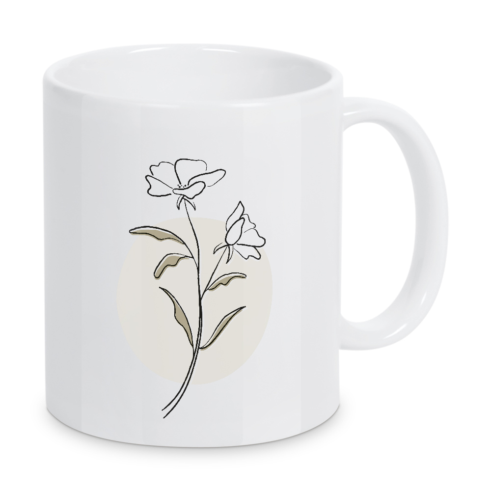 Tasse "Wildflowers" artboxONE - Natur,Floral,Für Mama