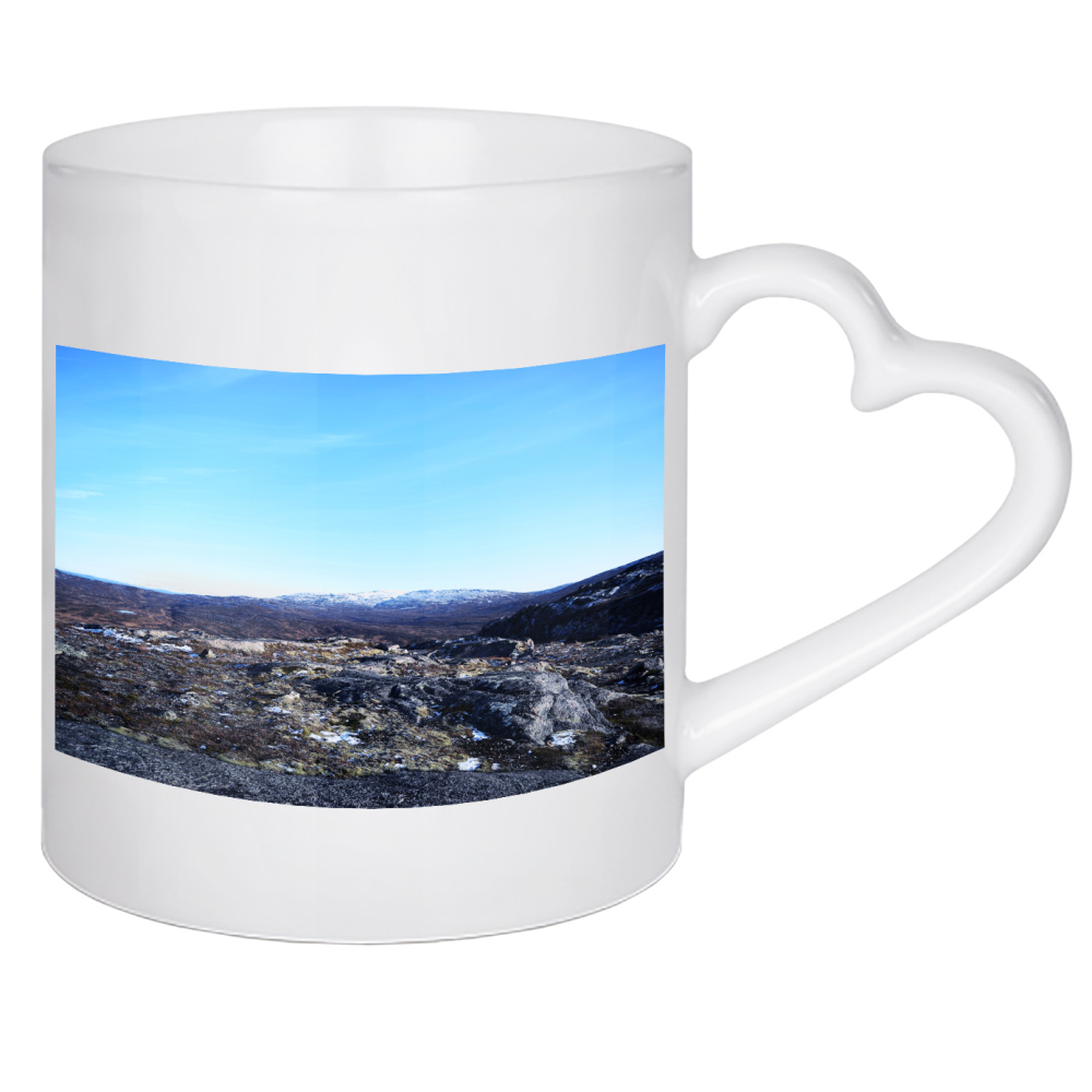 Herztasse "Karge Landschaft" artboxONE - Natur,Reise,Reise / Länder