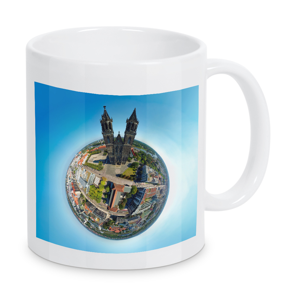 Tasse "Magdeburger Dom - Westseite" artboxONE - Städte,Reise,Architektur,Reise / Länder,Städte / Weitere