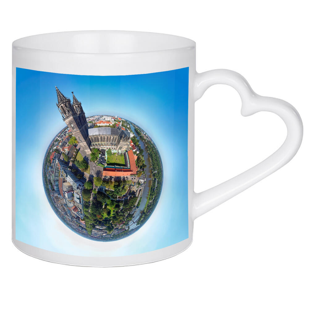 Herztasse "Magdeburger Dom - Südseite" artboxONE - Städte,Reise,Architektur,Reise / Länder,Städte / Weitere