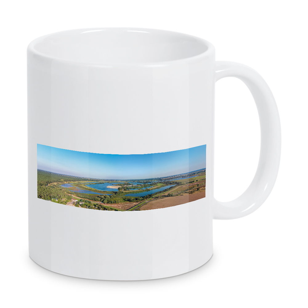 Tasse "Sandkrug - Kiesgrube im Treuel" artboxONE - Städte,Natur,Reise,Reise / Länder,Städte / Weitere