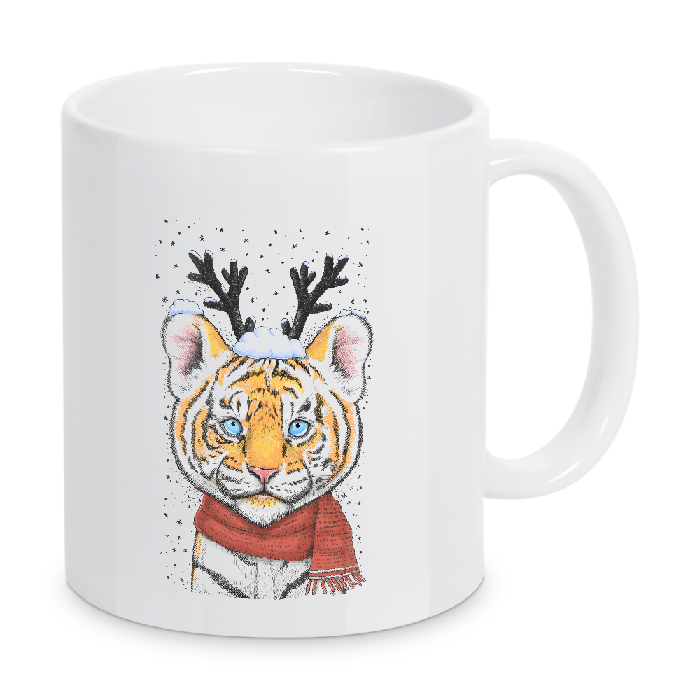Tasse "Christmas tiger" artboxONE - Tiere,Weihnachten