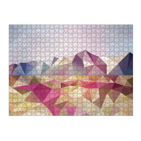 artboxONE Puzzle "Alaska Origami" artboxONE - Natur,Geometrie,Reise / Länder