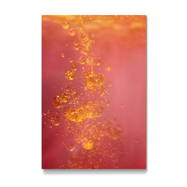 Galerie-Print "Bubbles Orange" 30x20 cm artboxONE