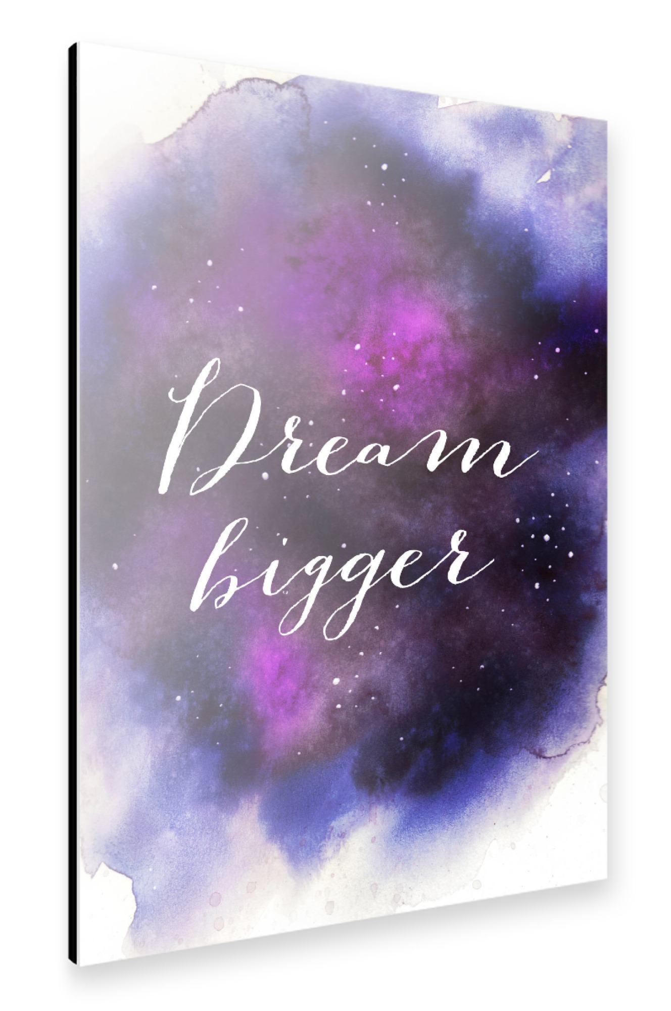Alu-Dibond "Galaxy Dream" 30x20 cm artboxONE