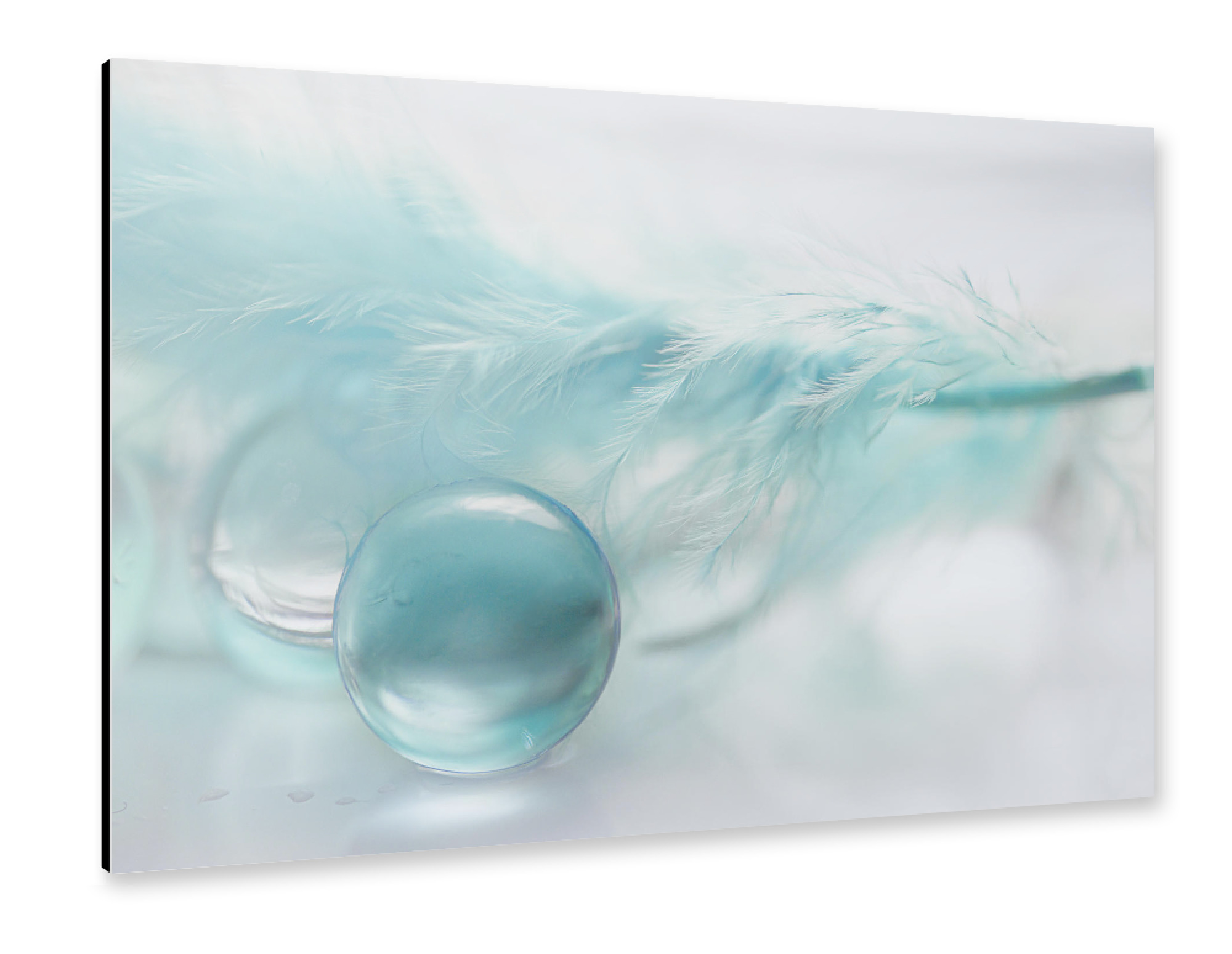 Alu-Dibond "Soft Globe" 75x50 cm artboxONE