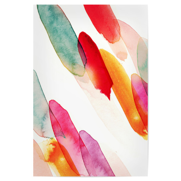 Poster 30x20 cm "Spring Ink" artboxONE - Floral,Abstrakt,Für Mama