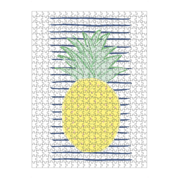artboxONE Puzzle "One Ananas" artboxONE - Rock the kitchen,Essen & Trinken,Sommer - Linien,Diesdasananas,Obst,Pine,Dschungel,Frühstückfrucht
