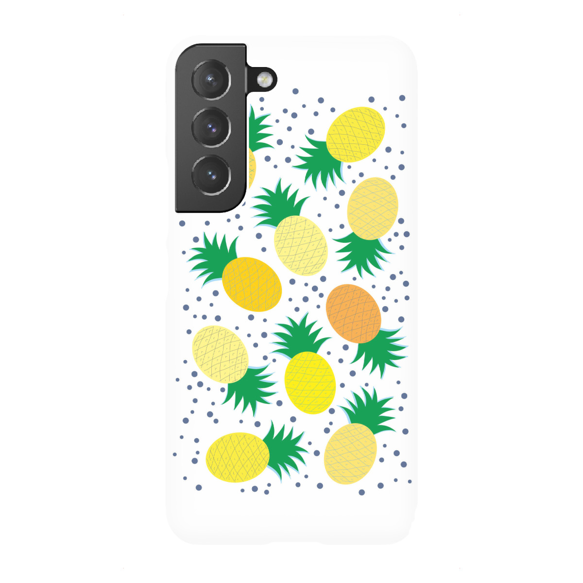 "Ananas Party Yellow"für Samsung Galaxy - Premium-Case Handyhülle artboxONE
