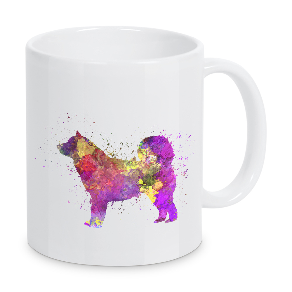 Tasse "Alaskan Malamute dog in watercolor" artboxONE - Tiere
