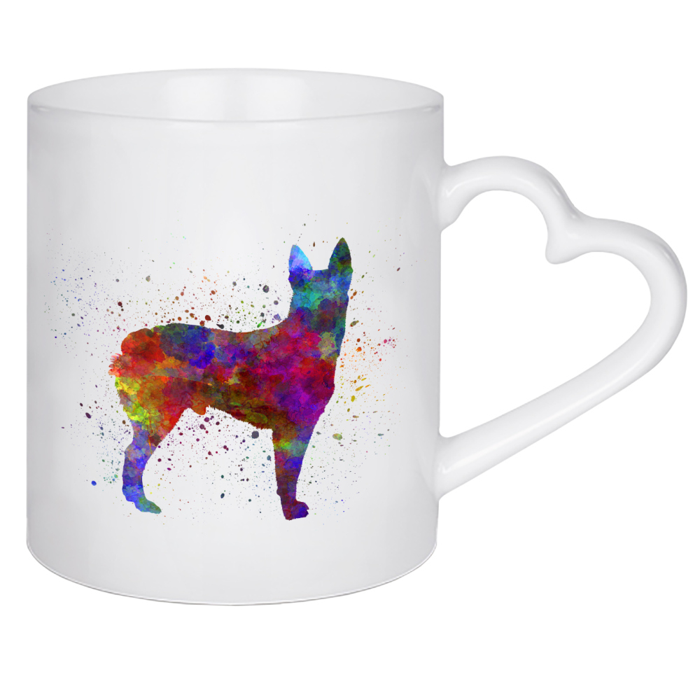 Herztasse "Australian Stumpy Tail Cattle Dog" artboxONE - Tiere