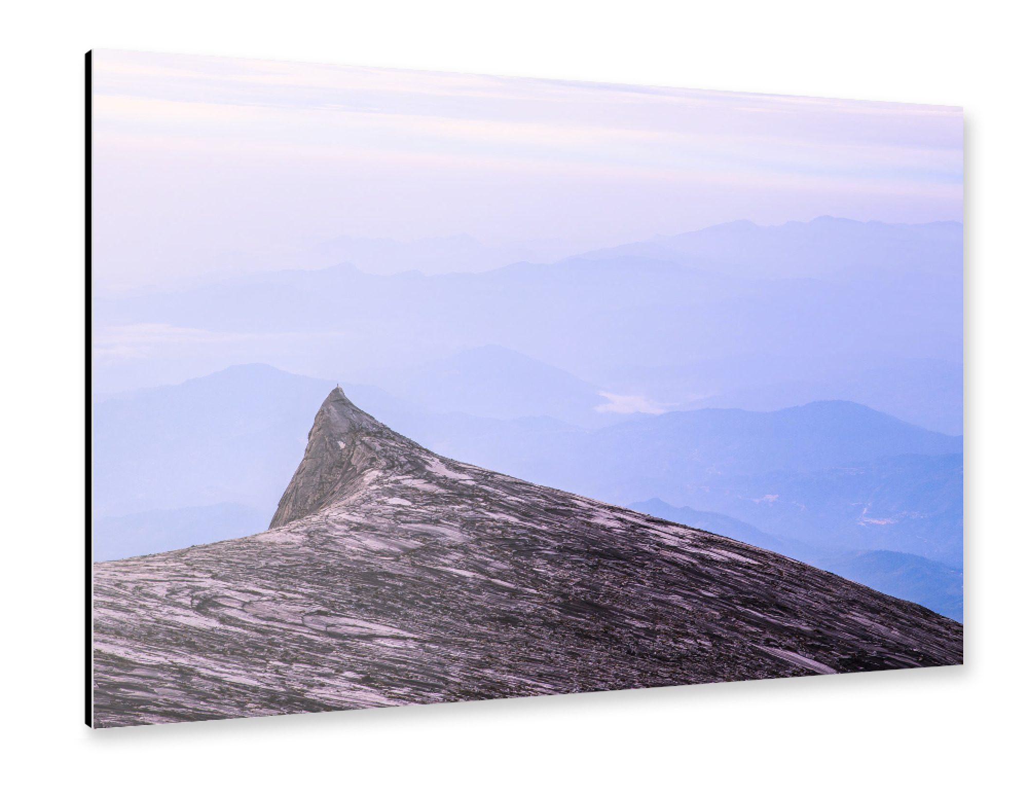 Alu-Dibond "Mount Kinabalu" 75x50 cm artboxONE