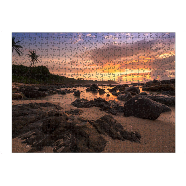 Puzzle Ravensburger "Sri Lanka Lava" artboxONE - Natur