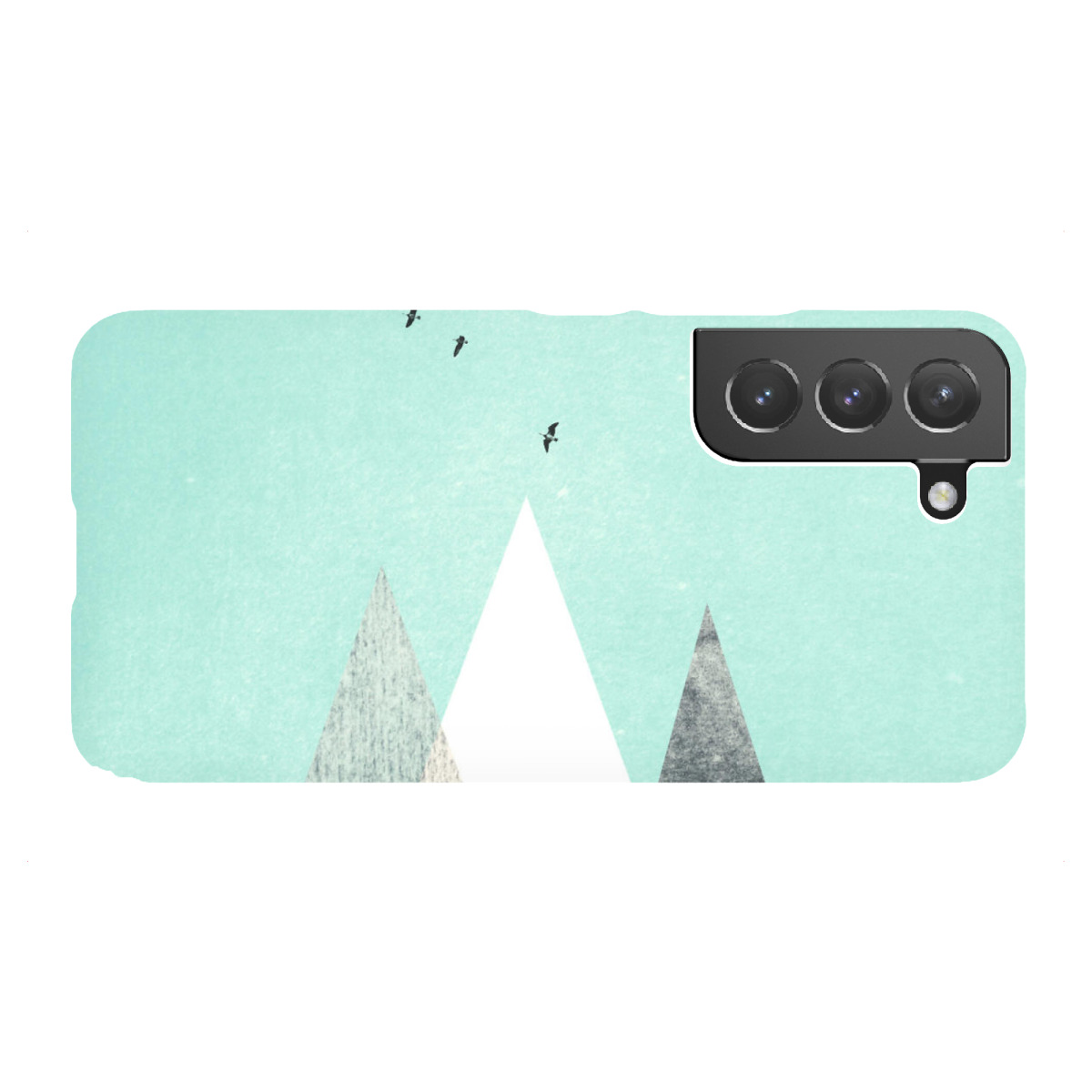 "Türkise Kreise II"für Samsung Galaxy - Premium-Case Handyhülle artboxONE