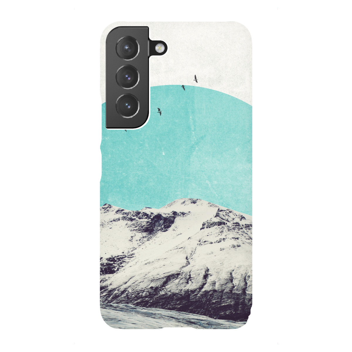 Samsung Galaxy "Sonne hinter Bergen" Premium-Case Handyhülle artboxONE