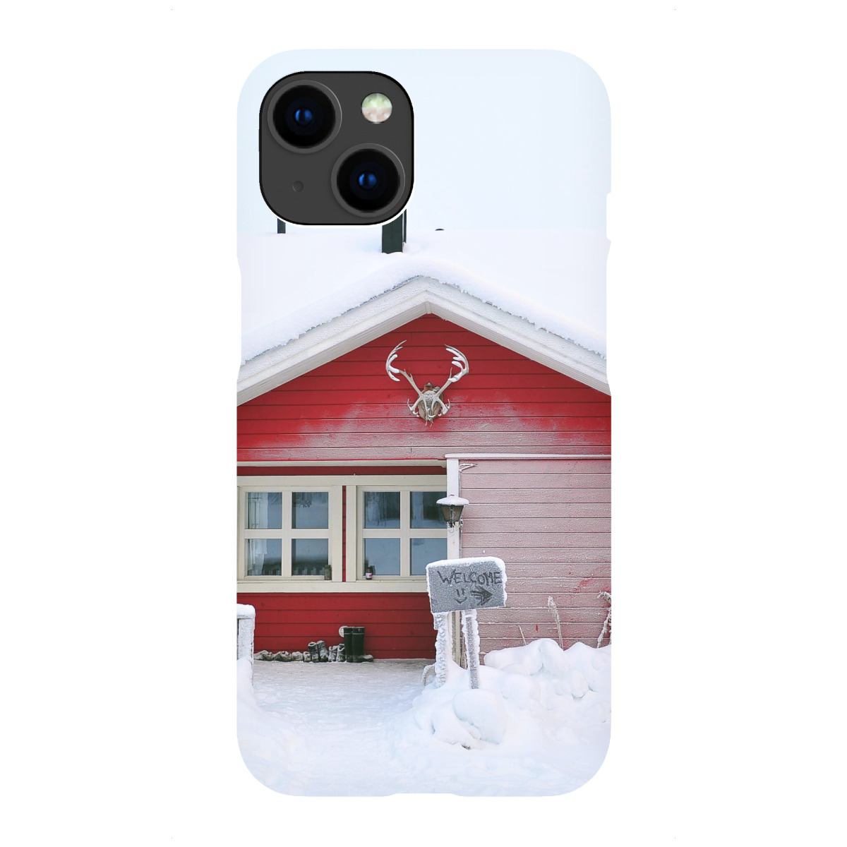 "Die hütte"für iPhone - Premium-Case Handyhülle artboxONE