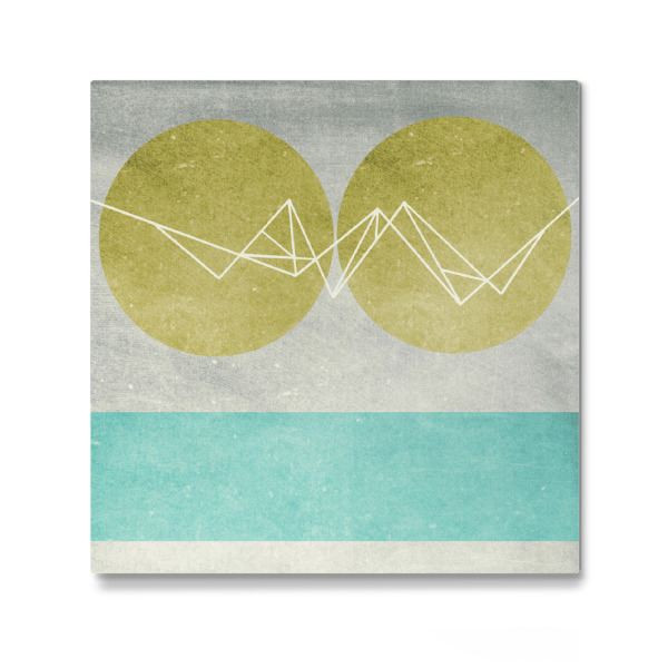 Galerie-Print "Geo Double" 30x30 cm artboxONE