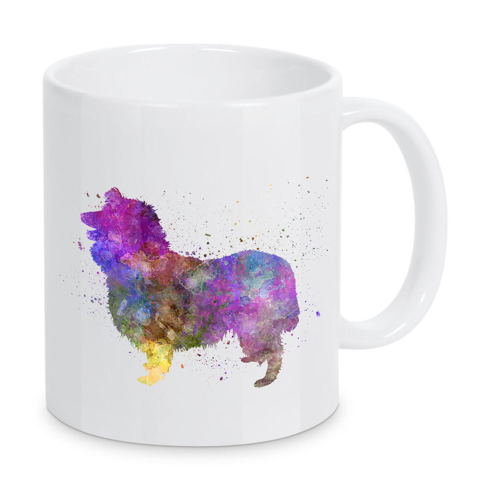 Tasse "Collie in watercolor" artboxONE - Tiere,Abstrakt
