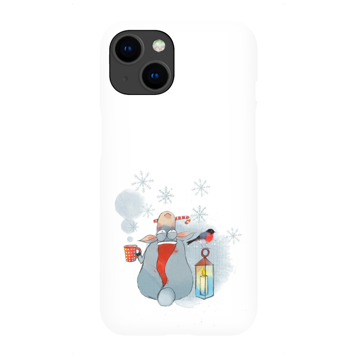 "Weihnachts Schaf"für iPhone - Premium-Case Handyhülle artboxONE