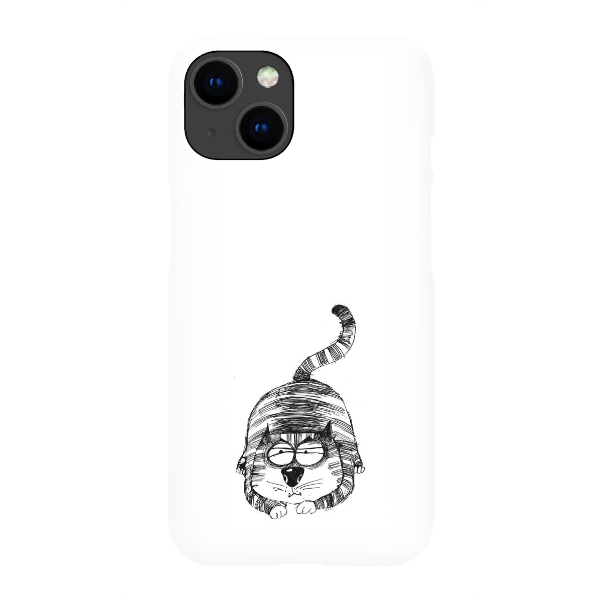 "Hunter the cat"für iPhone - Premium-Case Handyhülle artboxONE