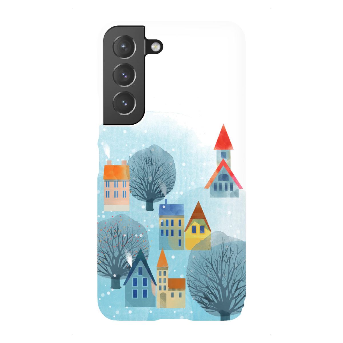 "Winterlandschaft"für Samsung Galaxy - Premium-Case Handyhülle artboxONE