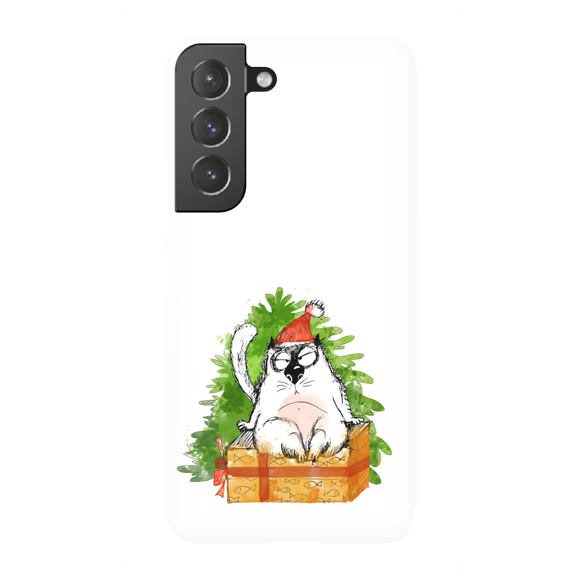 "Merry Cat"für Samsung Galaxy - Premium-Case Handyhülle artboxONE