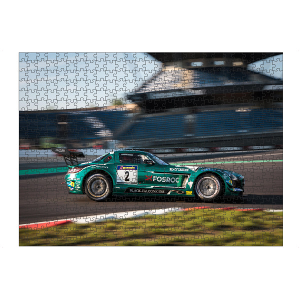 Puzzle Ravensburger "Geschwindigkeit" artboxONE - Sport / Motorsport - Rennsport,Speed,Geschwindigkeit,Nürburgring - Bild rennsport