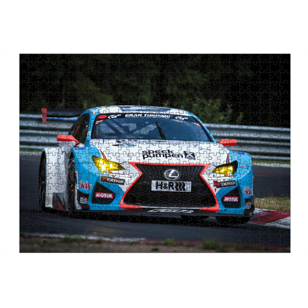 artboxONE Puzzle "Aufgedreht" artboxONE - Sport / Motorsport - Rennwagen,Rennsport,Dtm,Dtm rennen,Motorsport - Bild rennwagen