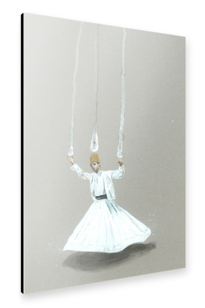 Alu-Dibond "Dervish 2" 30x20 cm artboxONE