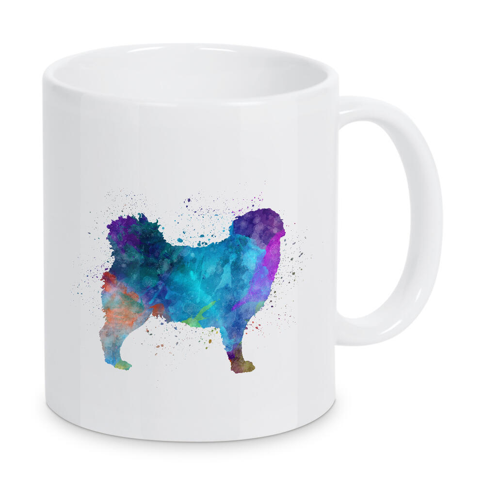 Tasse "Frisian Water Dog in watercolor" artboxONE - Tiere,Abstrakt - Dog,Dogs,Pet,Animal,Mammal,Watercolor,Dog poster,Illustration,Abstract