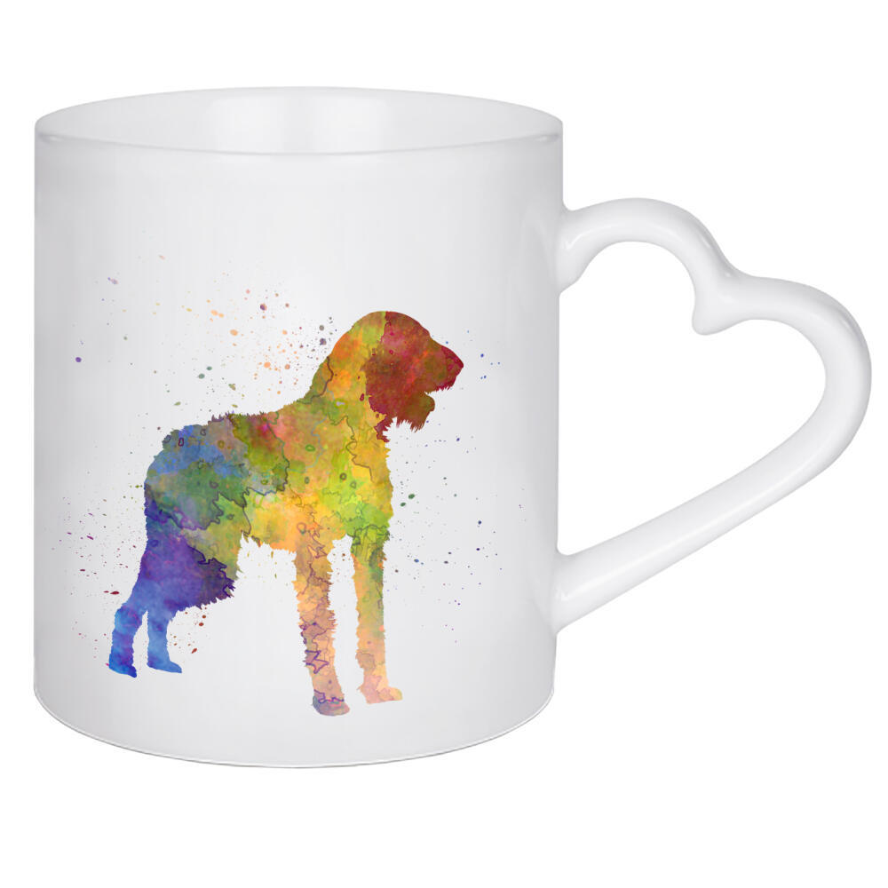 Herztasse "German Wirehaired Pointer" artboxONE - Tiere,Abstrakt