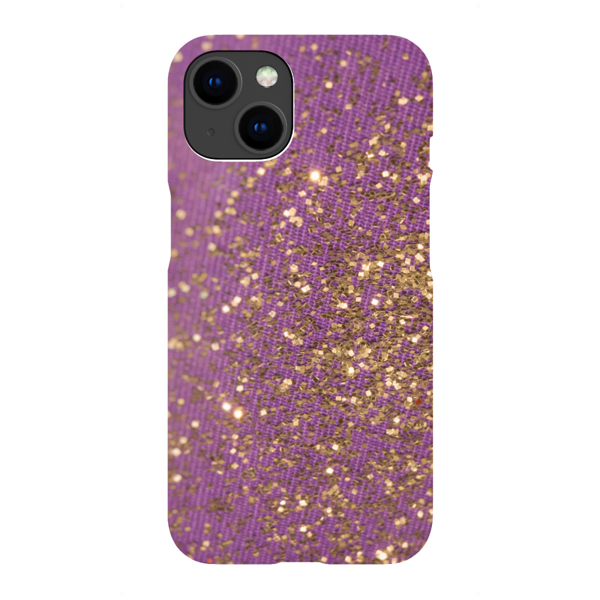 iPhone "Golden Glitter" Premium-Case Handyhülle artboxONE