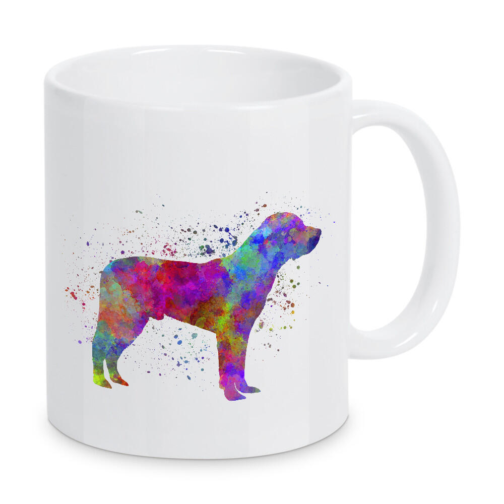 Tasse "Great Swiss Mountain Dog" artboxONE - Tiere,Abstrakt - Dog,Dogs,Pet,Animal,Mammal,Watercolor,Dog poster,Illustration,Abstract