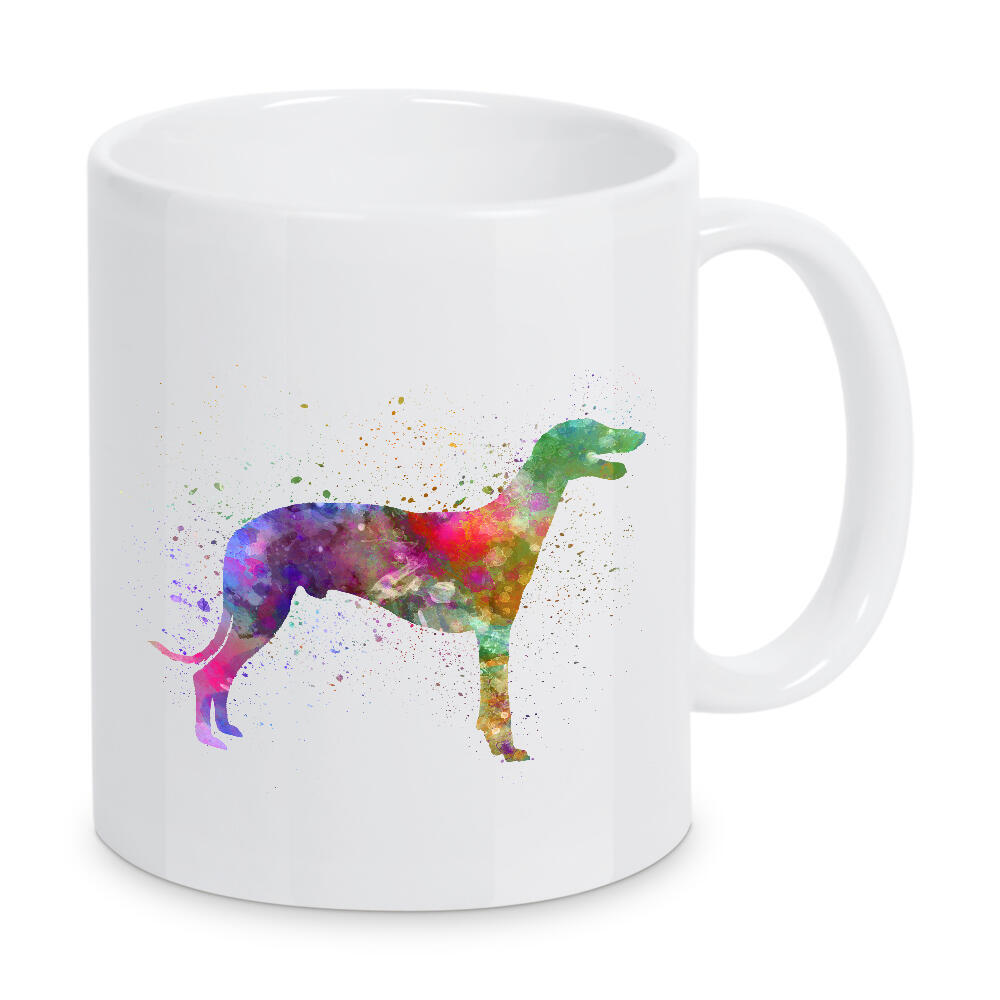 Tasse "Greyhound in watercolor" artboxONE - Tiere,Abstrakt - Dog,Dogs,Pet,Animal,Mammal,Watercolor,Illustration,Abstract