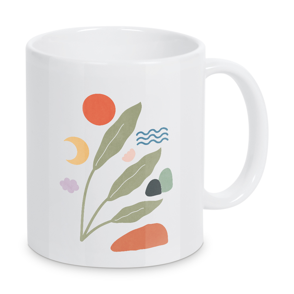 Tasse "Simple Tropical Country Shapes" artboxONE - Natur,Abstrakt