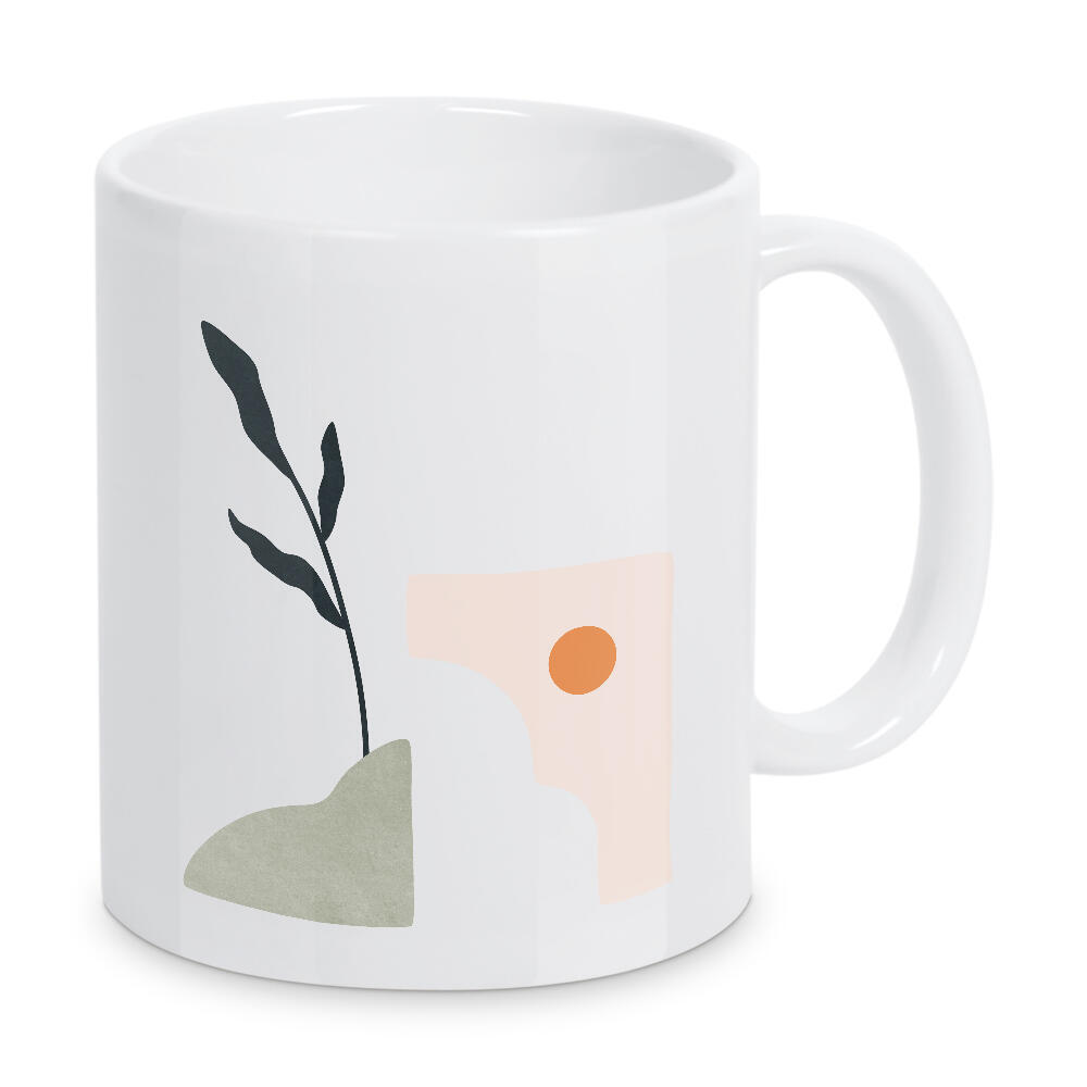 Tasse "Minimale abstrakte Landschaft" artboxONE - Natur,Abstrakt,Arcadia