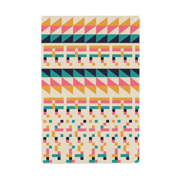 Holzbild "Bodart Pattern I" artboxONE - Geometrie - Muster,Musterung