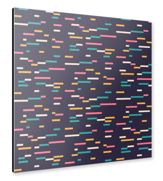 Alu-Dibond "Bodart Pattern III" 30x30 cm artboxONE