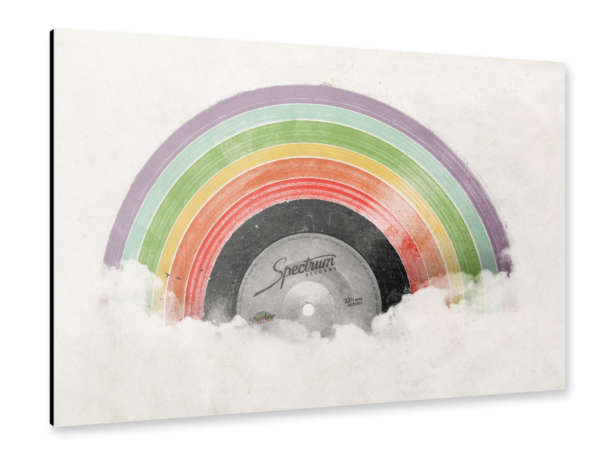 Alu-Dibond "Rainbow Classics" 75x50 cm artboxONE