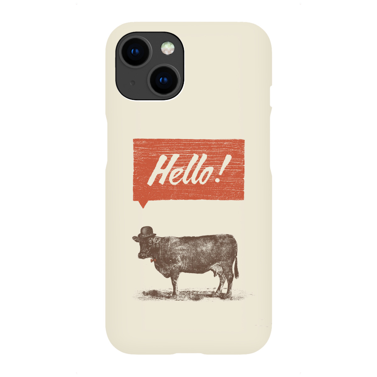 "Hello 2"für iPhone - Premium-Case Handyhülle artboxONE