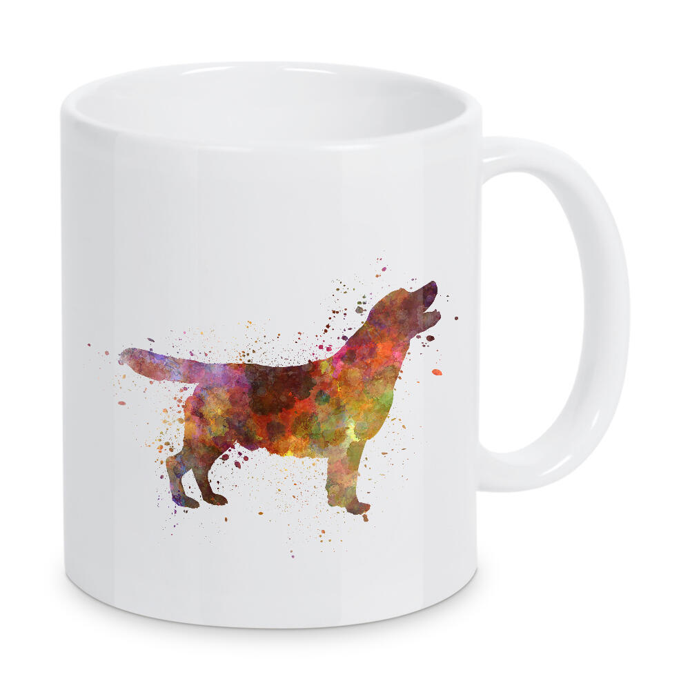 Tasse "Labrador retriever in watercolor" artboxONE - Tiere,Abstrakt - Dog,Dogs,Pet,Animal,Mammal,Watercolor,Dog poster,Illustration,Abstract