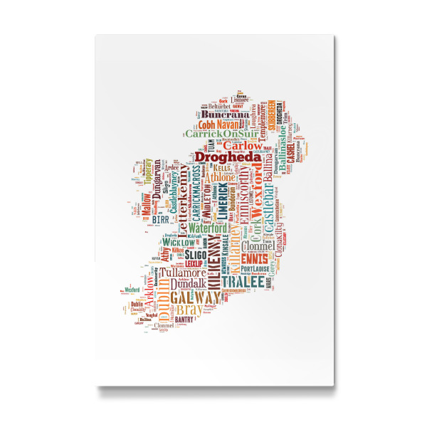 Galerie-Print "Ireland Map Black" 30x20 cm artboxONE