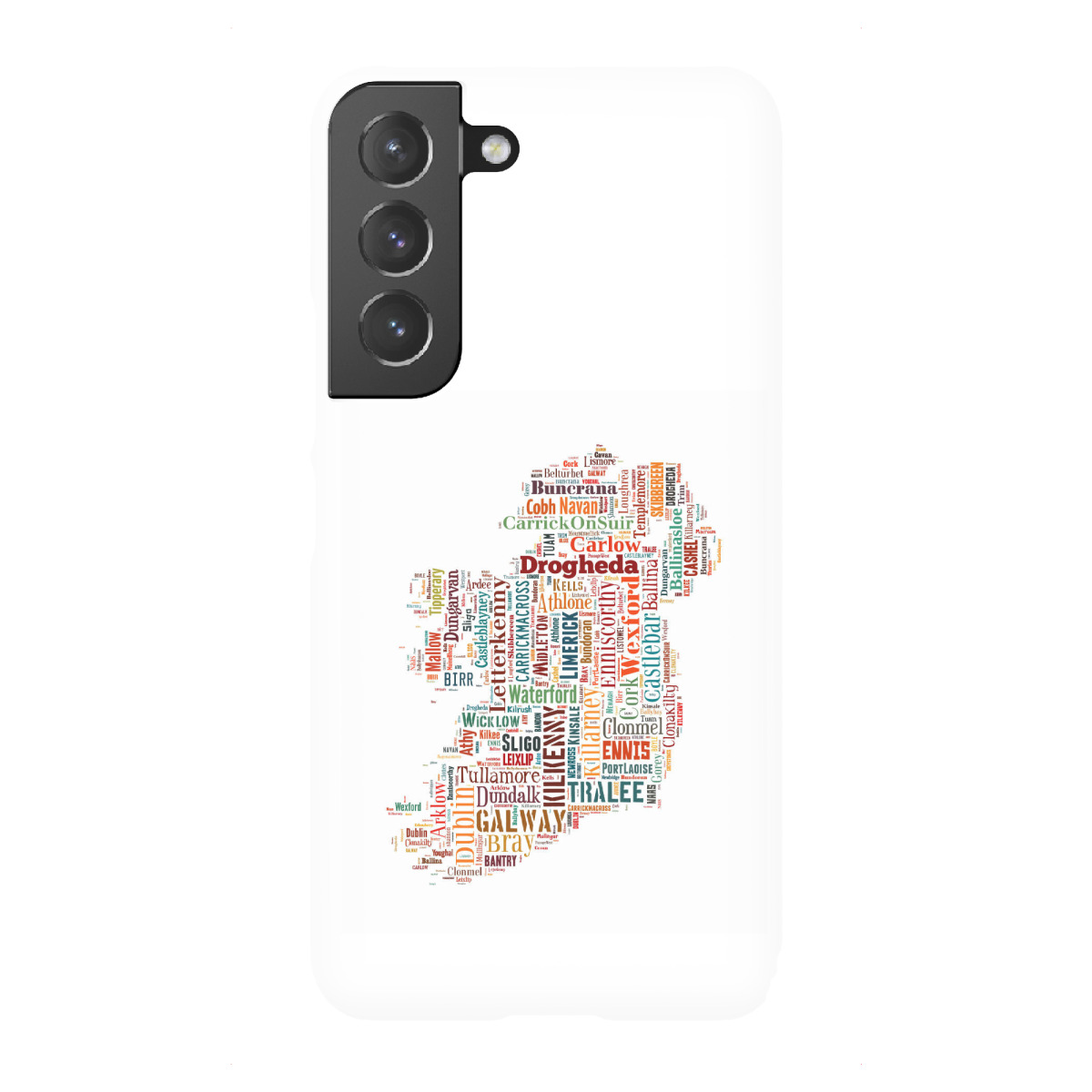 Samsung Galaxy "Ireland Map Black" Premium-Case Handyhülle artboxONE