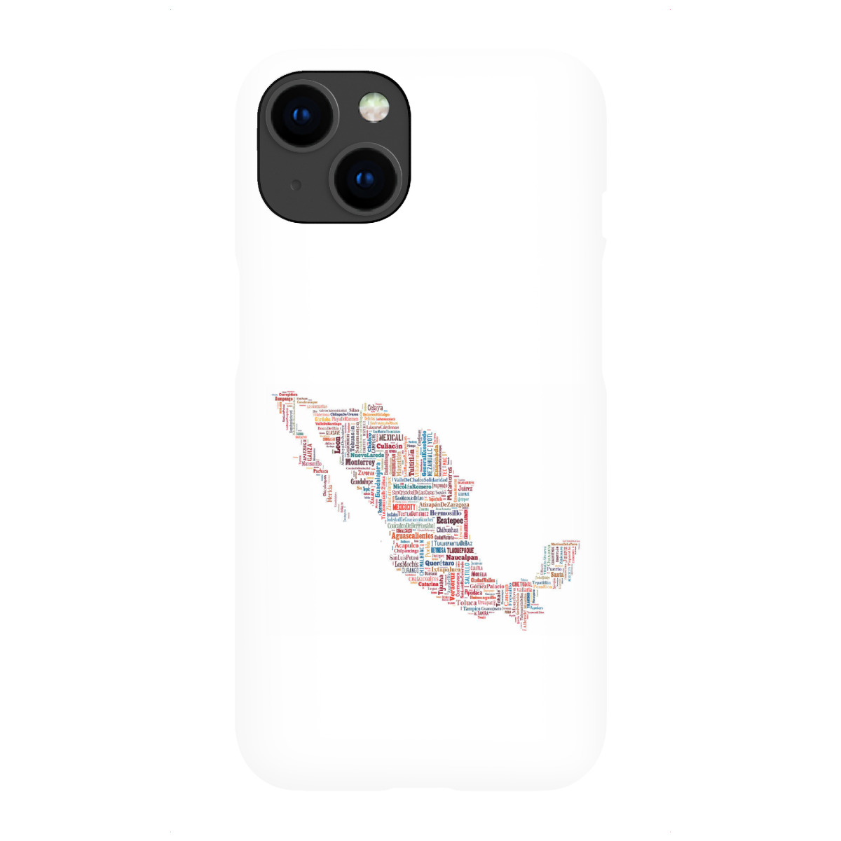iPhone "Mexico Map" Premium-Case Handyhülle artboxONE