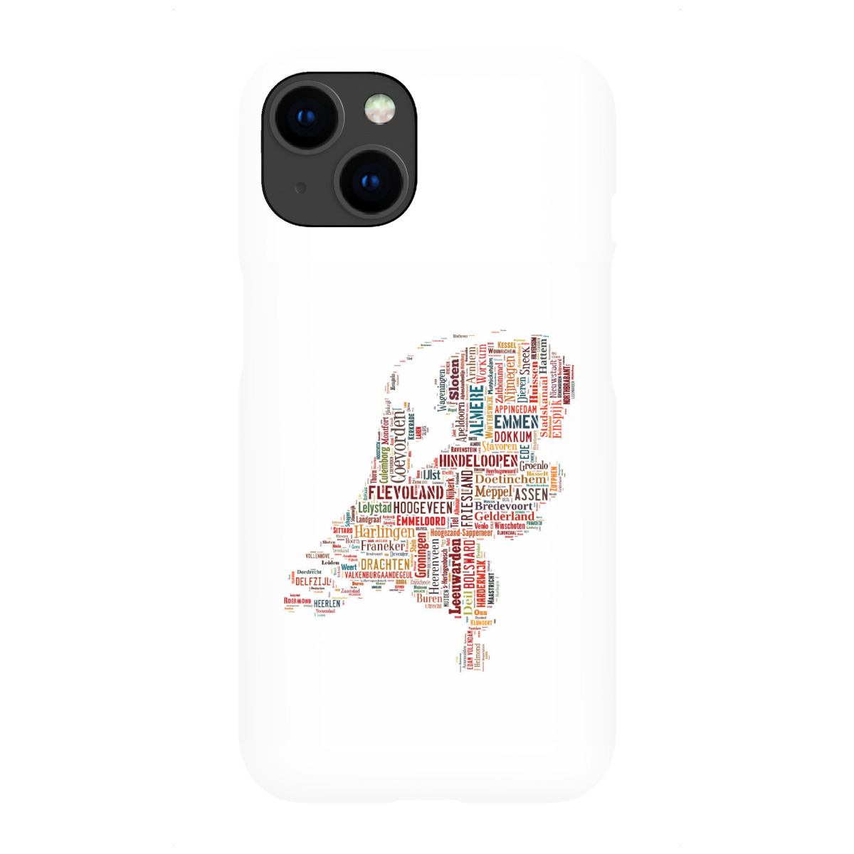 "Netherlands Map"für iPhone - Premium-Case Handyhülle artboxONE