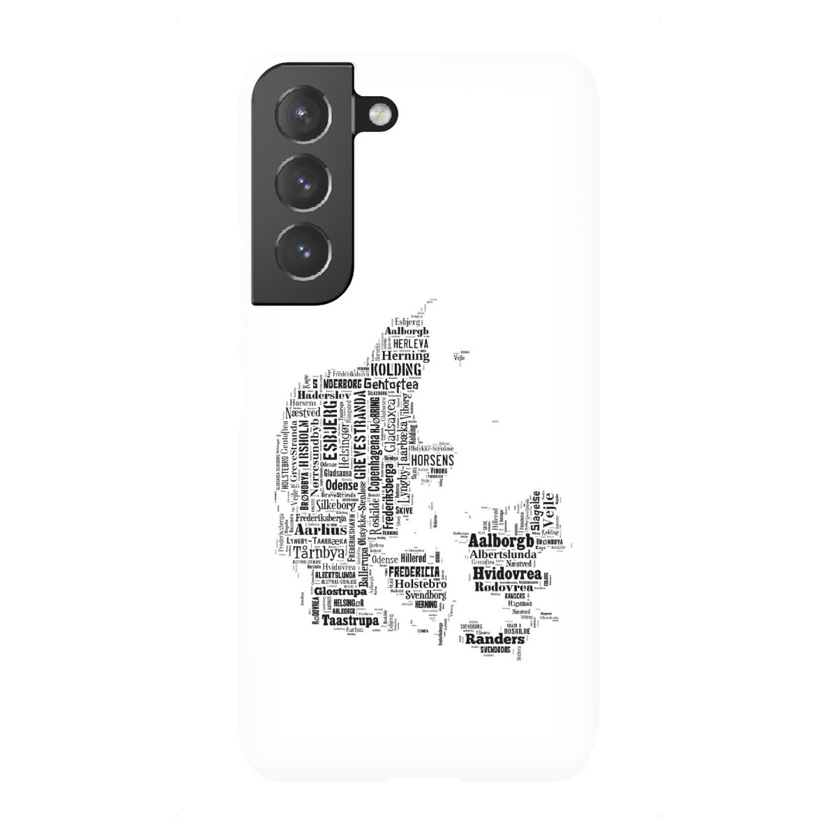 Samsung Galaxy "Denmark Map Black 2" Premium-Case Handyhülle artboxONE