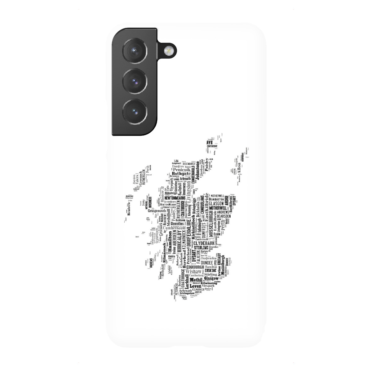 Samsung Galaxy "Scotland Map Black 2" Premium-Case Handyhülle artboxONE