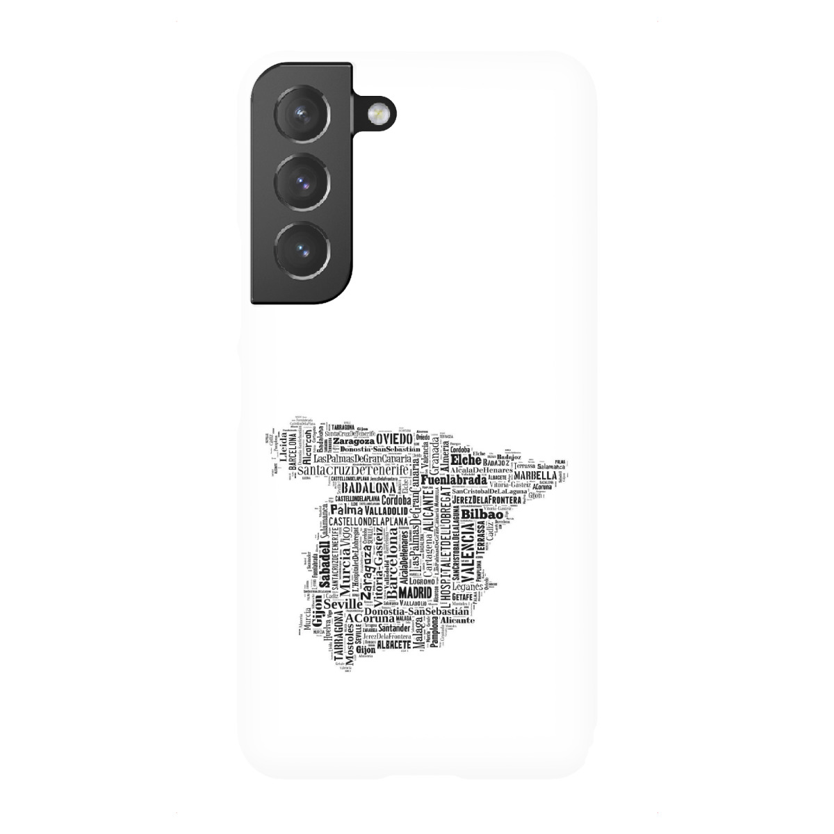 Samsung Galaxy "Spain Map Black 2" Premium-Case Handyhülle artboxONE