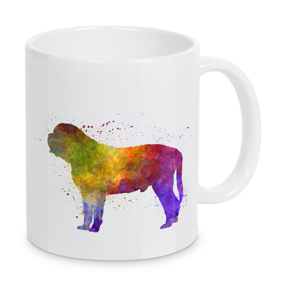 Tasse "Mastiff in watercolor" artboxONE - Tiere,Abstrakt - Dog,Dogs,Pet,Animal,Mammal,Watercolor,Dog poster,Illustration,Abstract