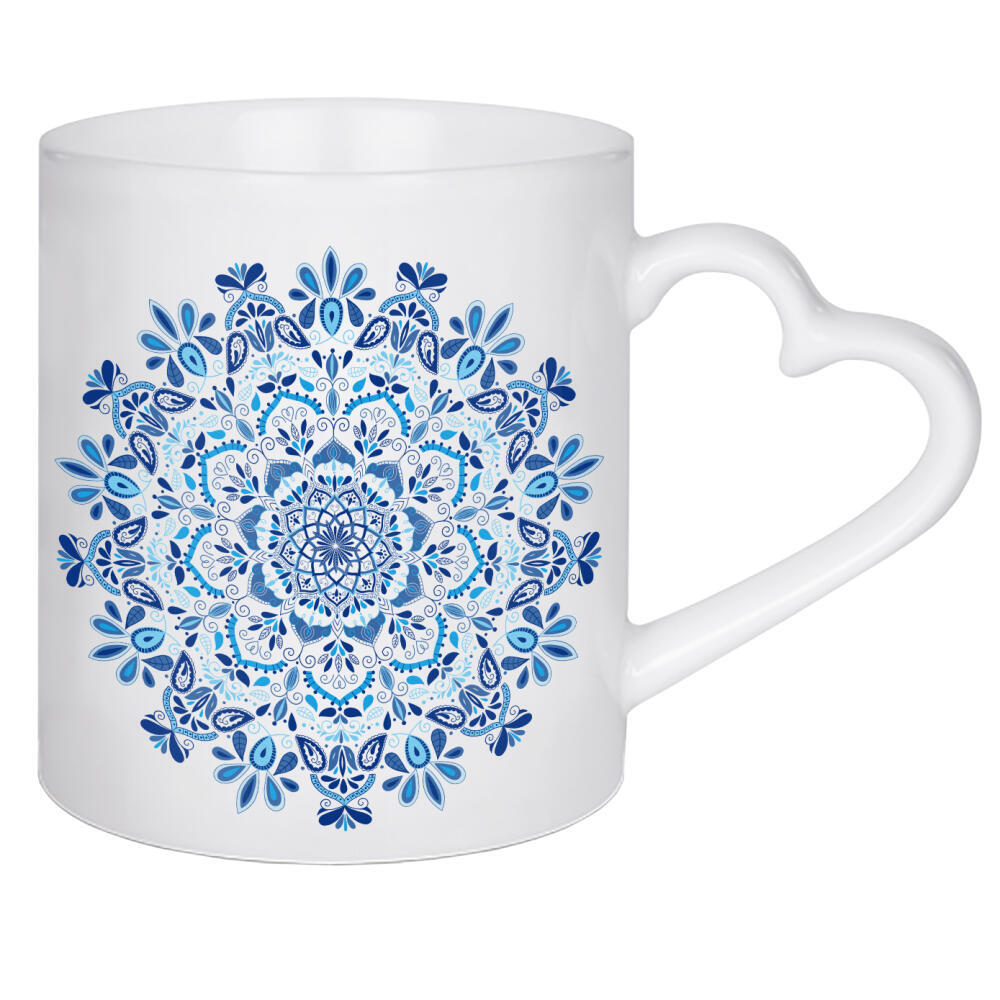 Herztasse "Inner Balance Mandala" artboxONE - Abstrakt